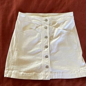 Madewell Mini Denim Skirt